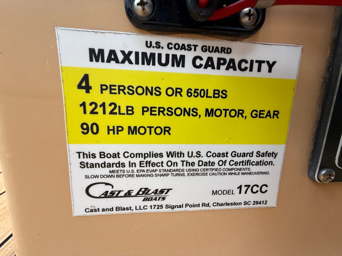 2018 Cast & Blast 17CC