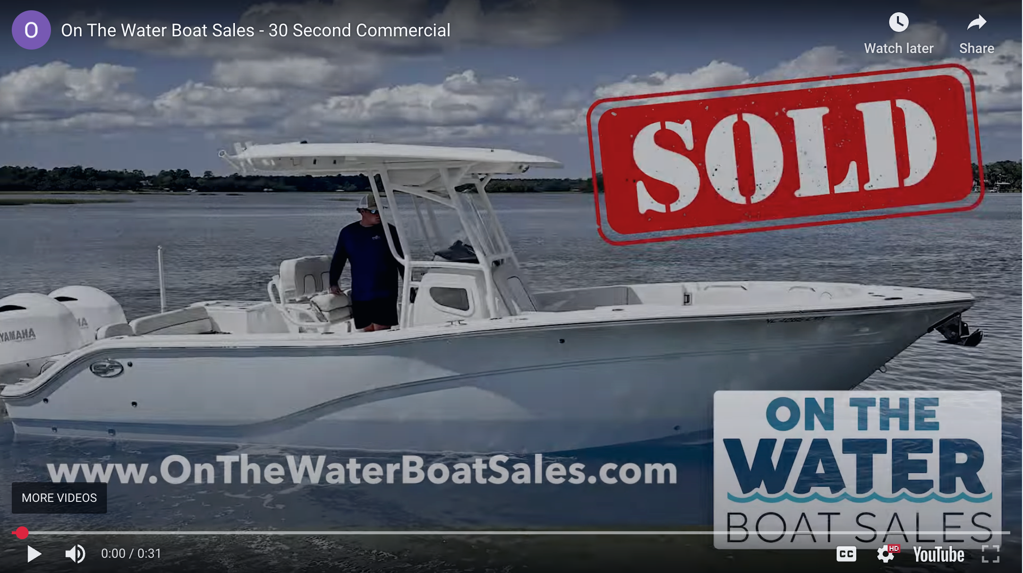 Load video: OTW BOAT SALES COMMERCIAL