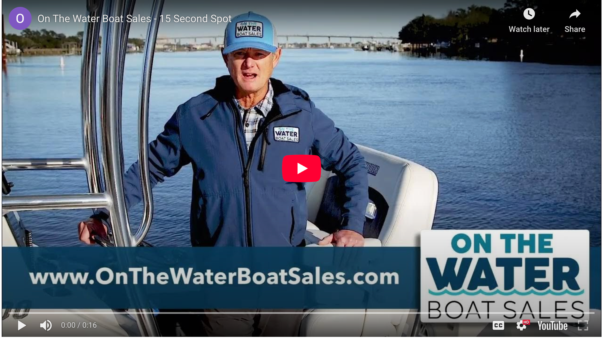 Load video: OnTheWater Boat Sales